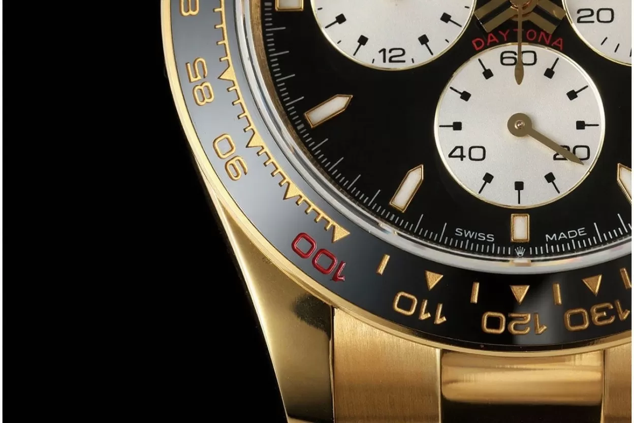 Daytona 126528 40mm Le Mans YG/YG Black Dial QF V9 SH4132 Max(Gain Weight) (24Hour Subdial) - Image 5