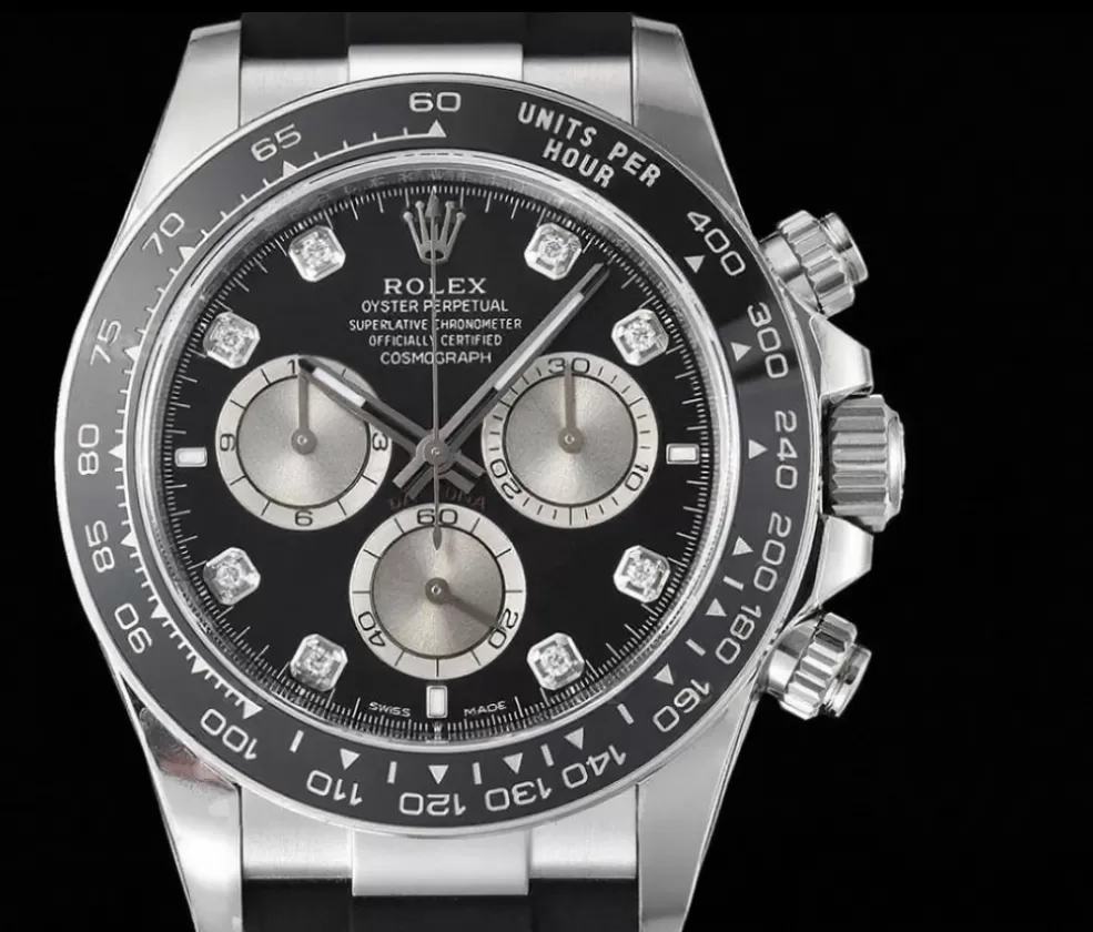 Daytona 126519 40mm SS/RU Black/Dia VSF V2 DD4131(Gain Weight) - Image 2