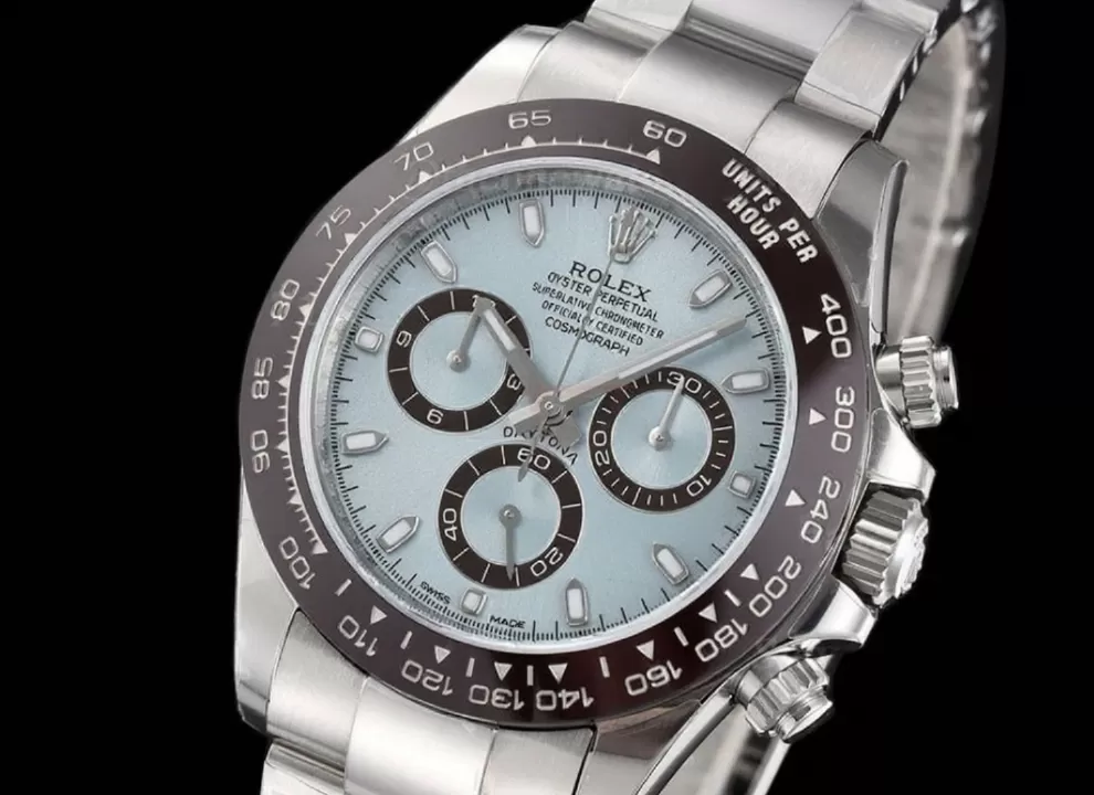 Daytona 116506 40mm SS/SS Ice Blue Dial VSF V2 DD4130 Super Clone (Gain Weight) - Image 2