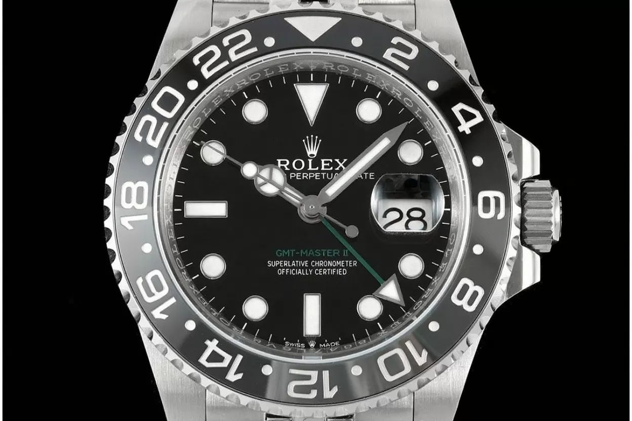GMT Master II 126710 Bruce Wayne Jub 40mm SS/SS Black Dial ARF V3 DD3285 - Image 2