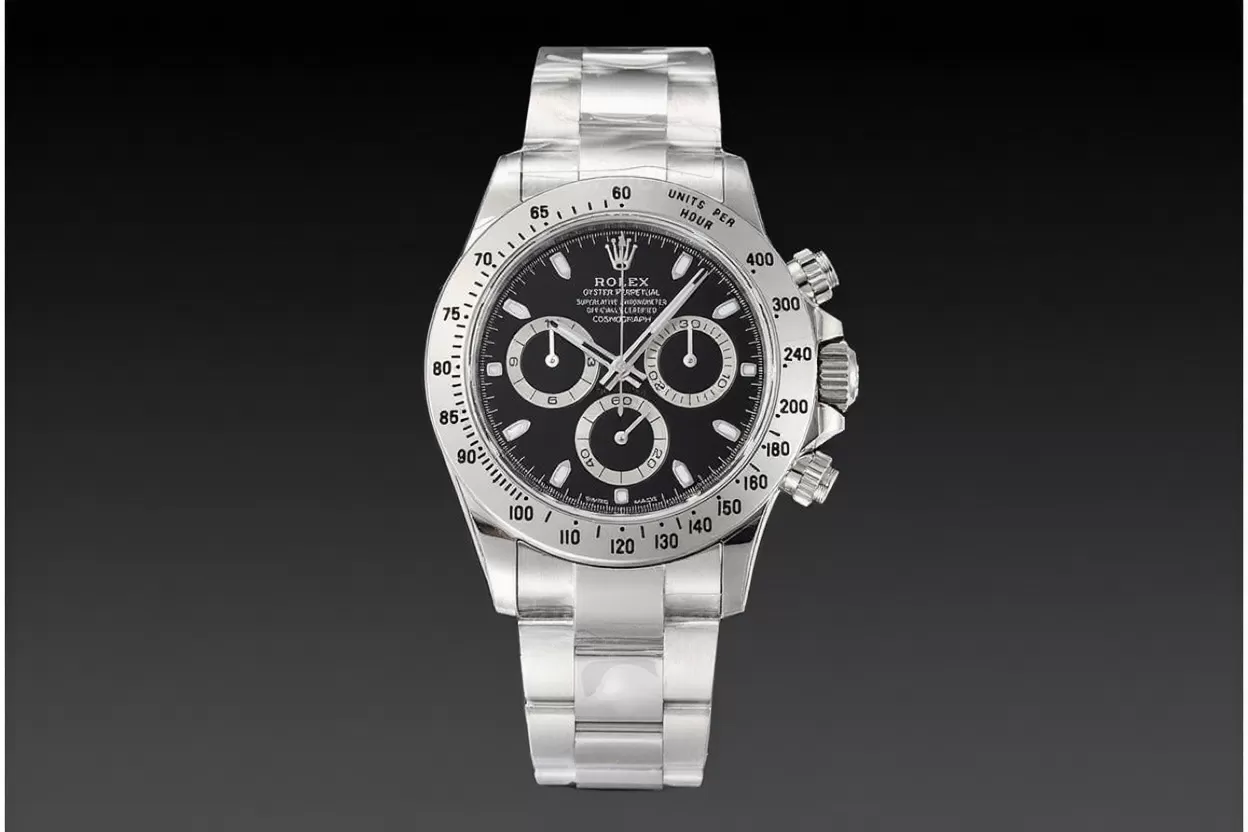 Daytona 116520 40mm SS/SS Black Dial VSF DD4130 - Image 4