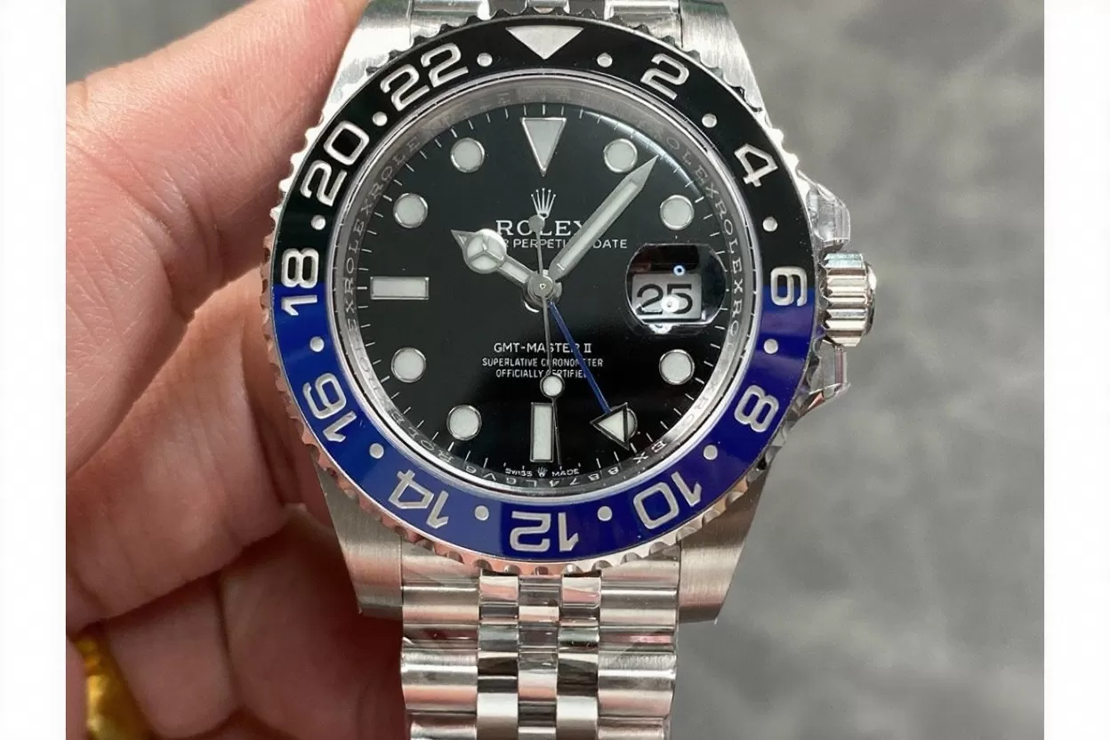 GMT Master II 126710 Batgirl 40mm Jub SS/SS Black Dial ARF V3 DD3285