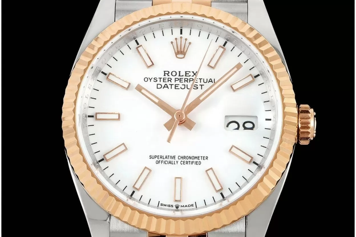 Datejust 126231 36mm Jub RG/SS White/Stk ARF VR3235 - Image 2