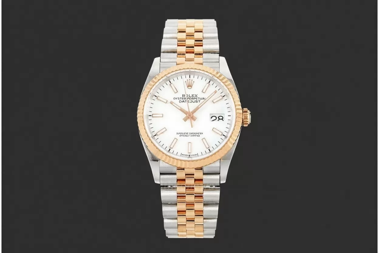 Datejust 126231 36mm Jub RG/SS White/Stk ARF VR3235 - Image 3