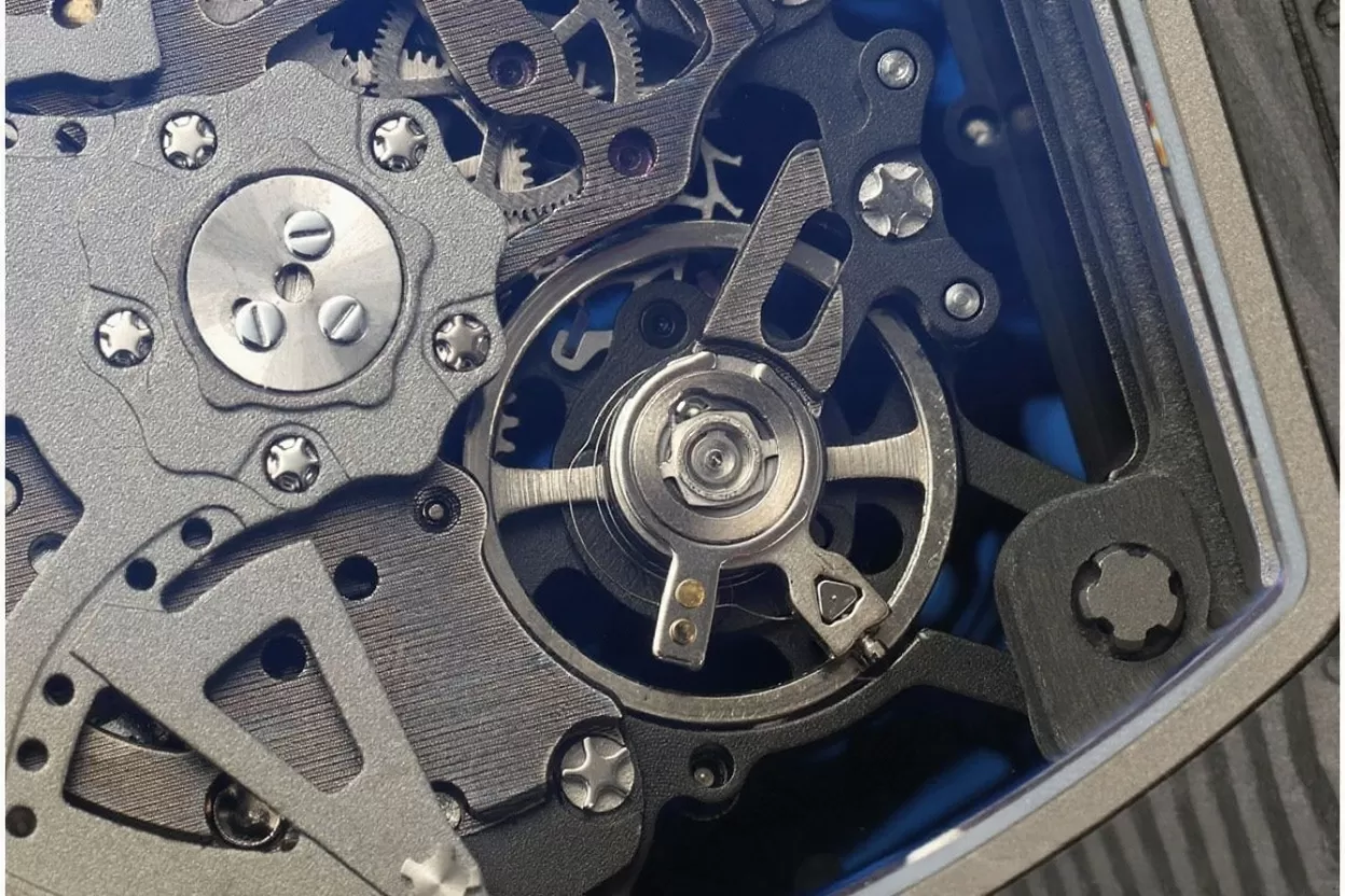 RM035-02 Black NTPT/RU Skeleton Dial ZF V6 RMAL1 - Image 9