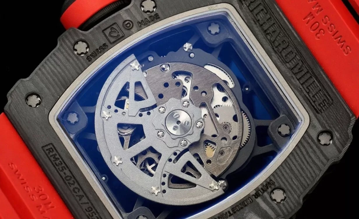 RM035-02 Red NTPT/RU Skeleton Dial ZF V6 RMAL1 - Image 7
