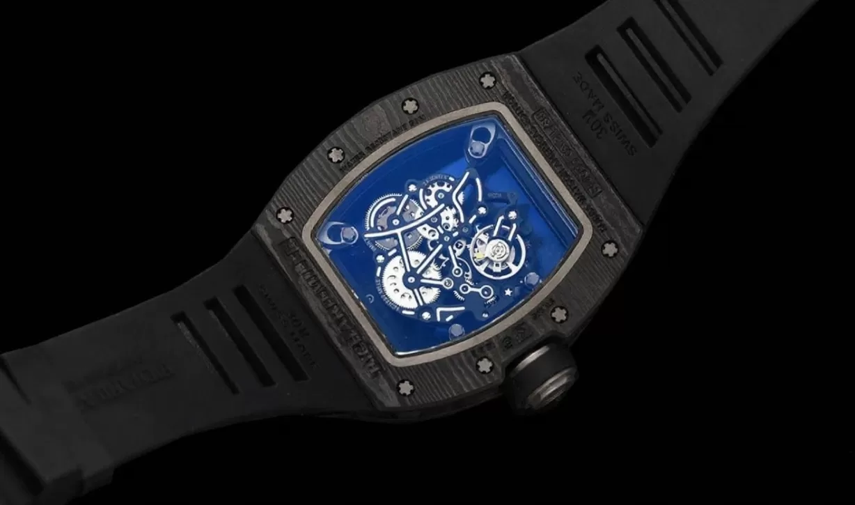 RM055 Black NTPT/RU Skeleton Dial APS RMUL2 Super Clone - Image 10