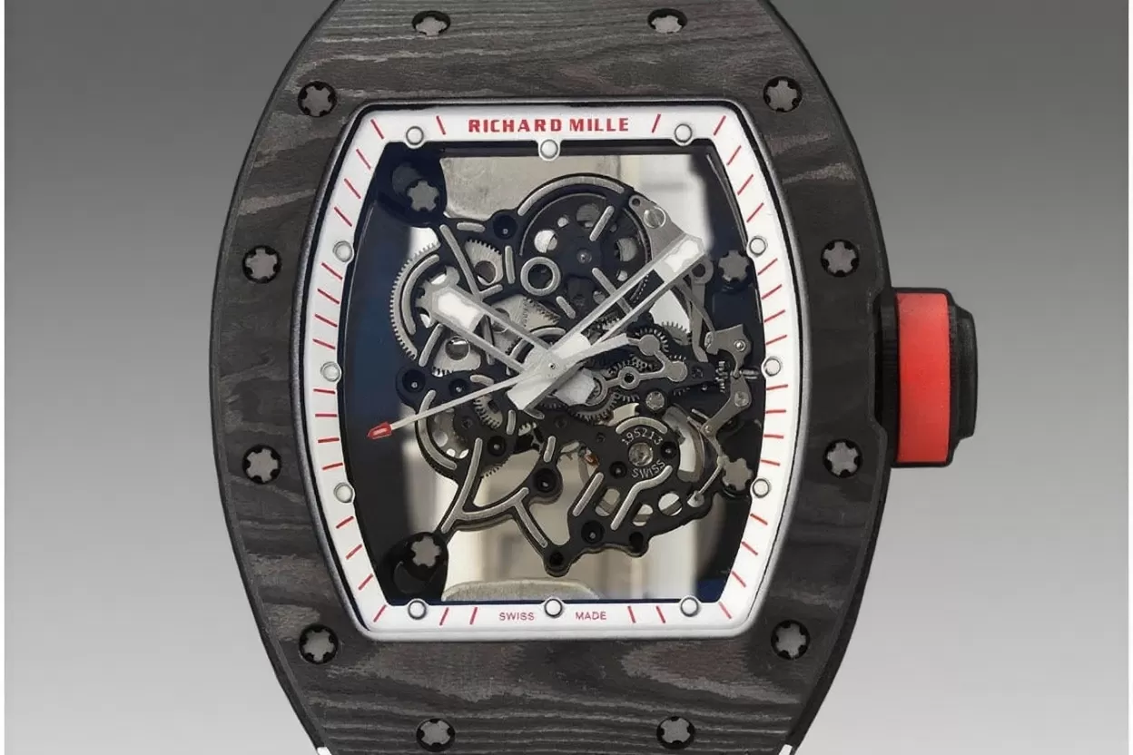 RM055 Red Crown NTPT/RU Skeleton Dial APS RMUL2 Super Clone - Image 2