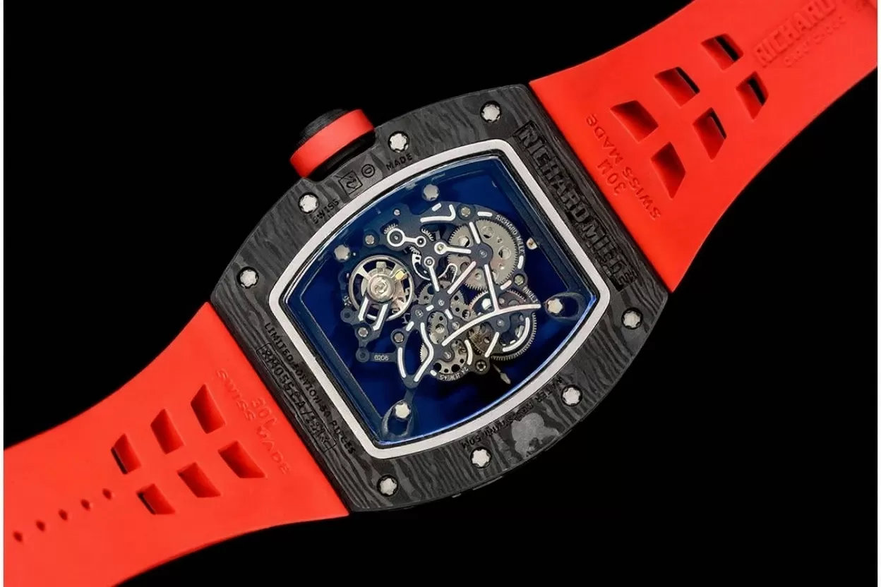 RM055 NTPT/RU Red Crown on Red Rubber Strap ZF RMUL2 Super Clone(New Rubber Strap) - Image 7
