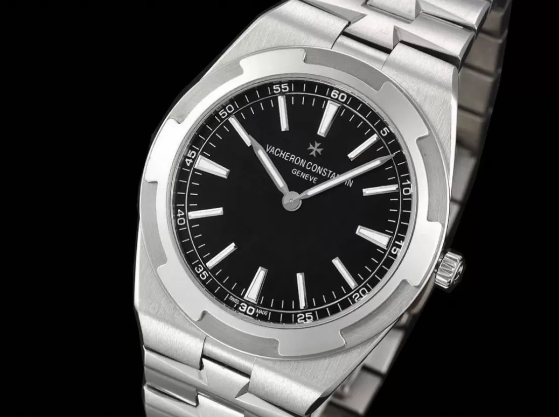 Overseas Ultra-Thin 2000V SS/SS Black Dial XF MY9015 - Image 2