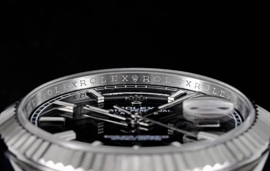 DayDate 228239 40mm Pres SS/SS Black/Stk GSF A3255 (Tungsten Heavy Version) - Image 5