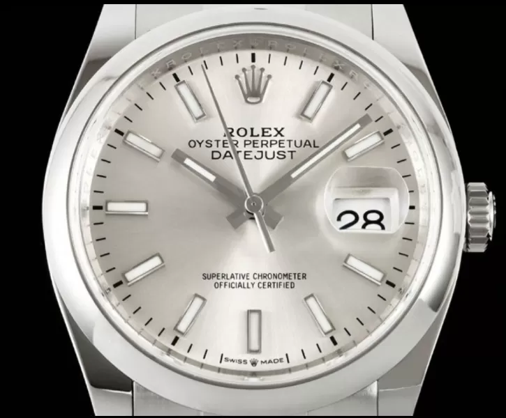Datejust 126200 36mm Oys SS/SS Silver/Stk VSF DD3235 - Image 2