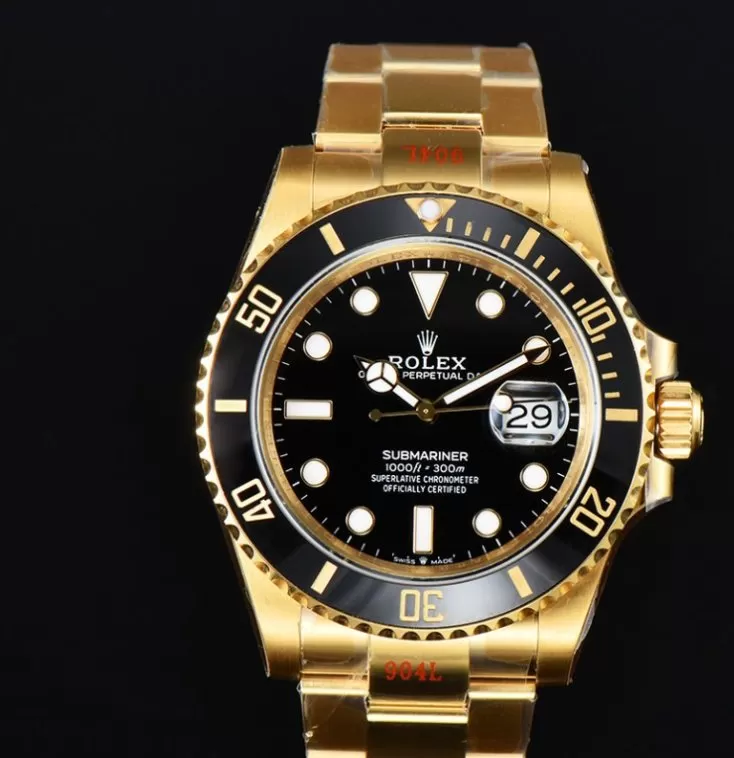 Submariner 126618LN 41mm YG/YG Black Dial VSF DD3235 - Image 2