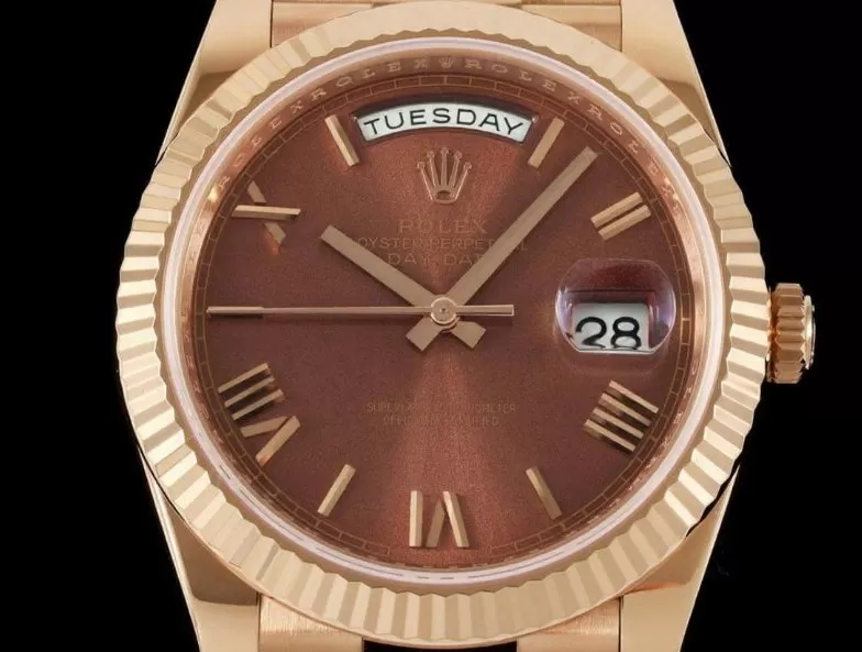 DayDate 228235 40mm RG/RG Brown/Rmn RCF VR3255 (Gain Weight) - Image 2