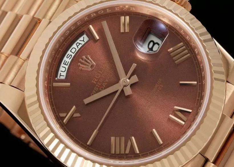 DayDate 228235 40mm RG/RG Brown/Rmn RCF VR3255 (Gain Weight) - Image 3