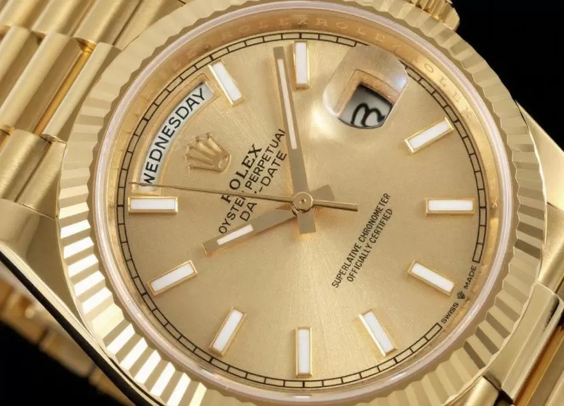 DayDate 228238 40mm YG/YG Gold/Stk RCF VR3255 (Gain Weight) - Image 3
