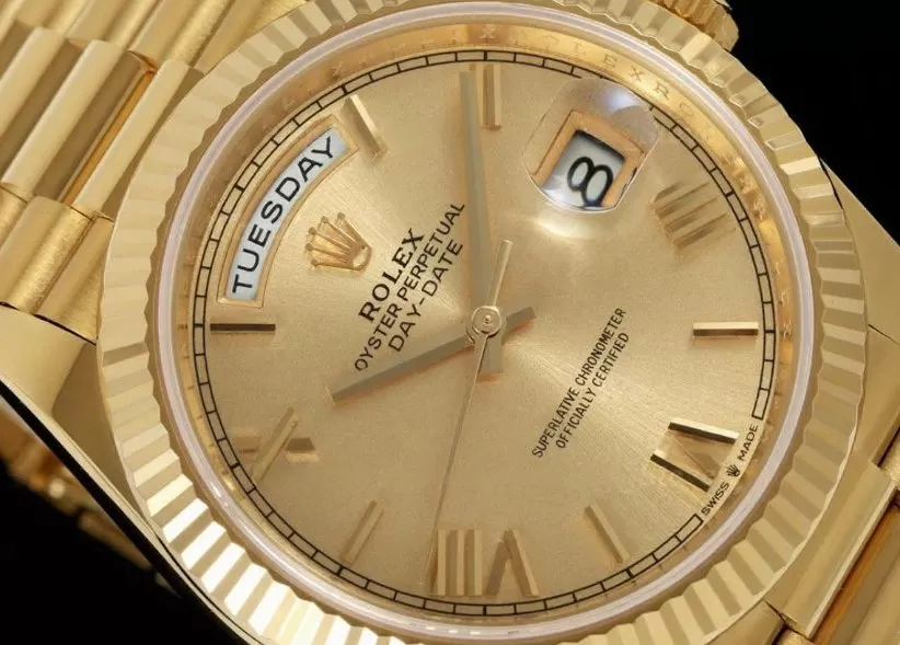DayDate 228238 40mm YG/YG Gold/Rmn RCF VR3255 (Gain Weight) - Image 3