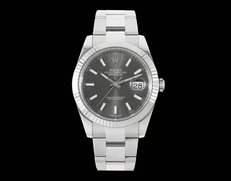 Datejust 126334 41mm Oys SS/SS Grey/Stk VF DD3235