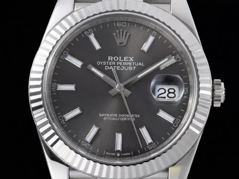 Datejust 126334 41mm Jub SS/SS Grey/Stk VF DD3235 - Image 4