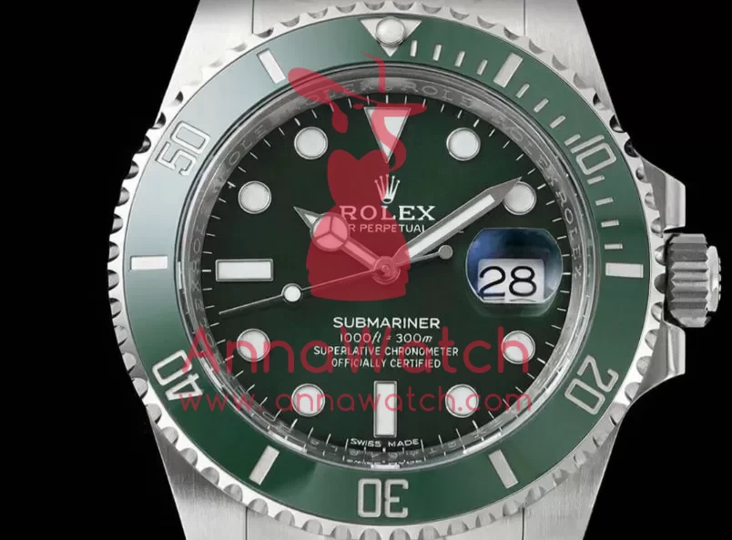 Submariner 116610LV Hulk 40mm SS/SS Green Dial VF VS3135 - Image 5