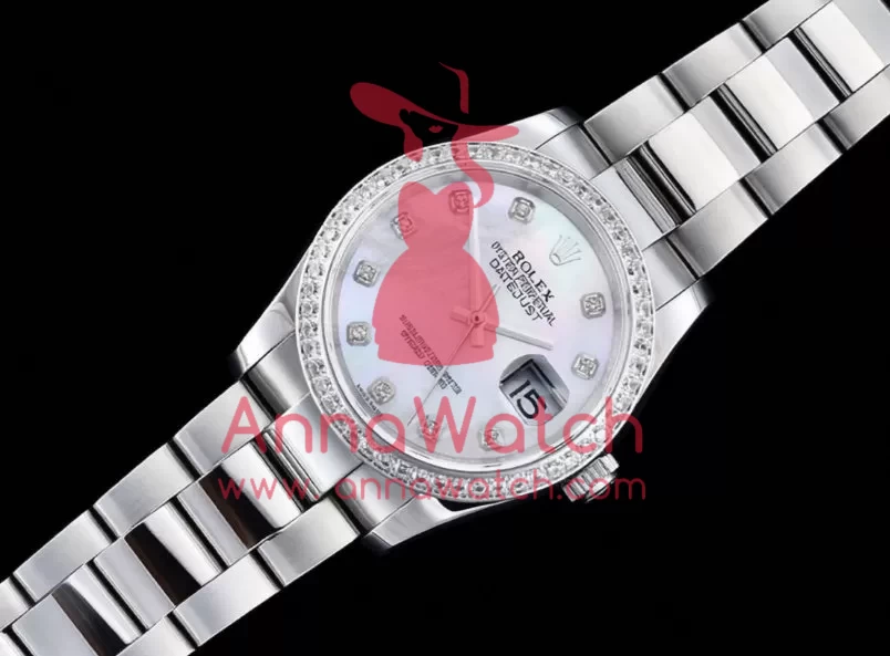 Rolex - DateJust Mens 36mm SS/SS Wht MOP Diam BP Asia 2836 - Image 4