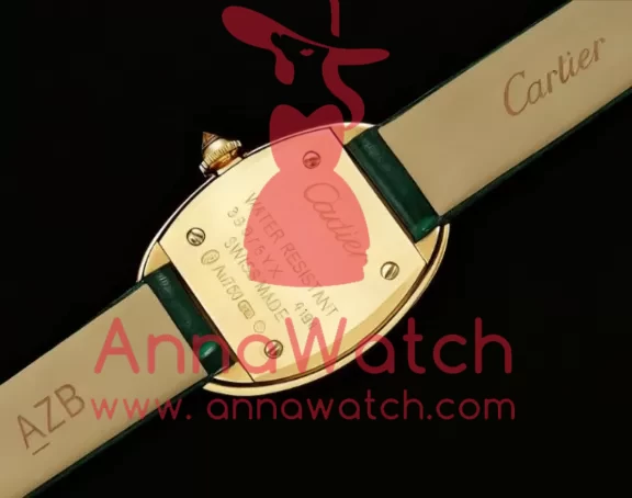 Baignoire Ladies 31mm Dia Green YG/LE White Dial AF Quartz - Image 9