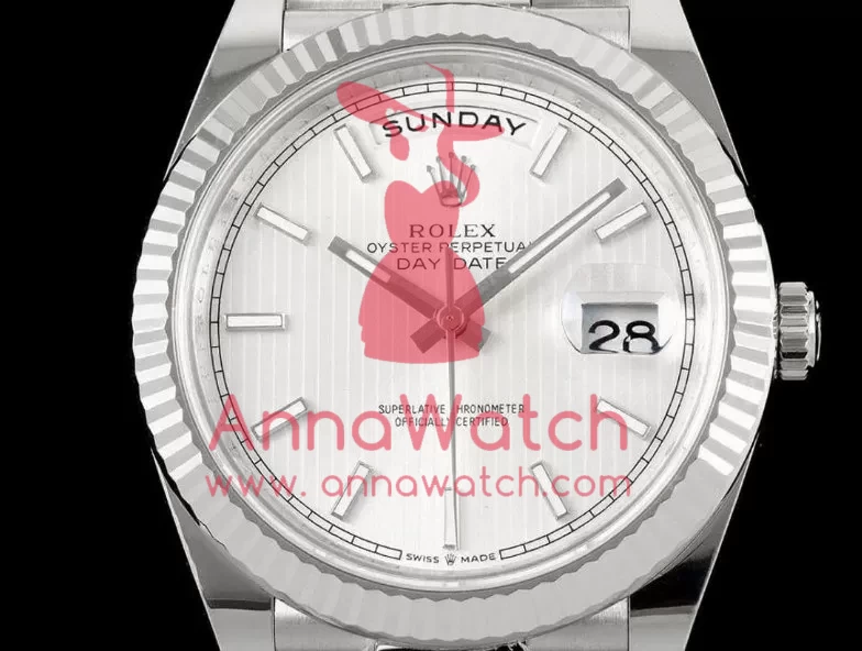 DayDate 228239 40mm SS/SS Silver/Stk THBF V3 SH3255(Tungsten Heavy Version) - Image 2