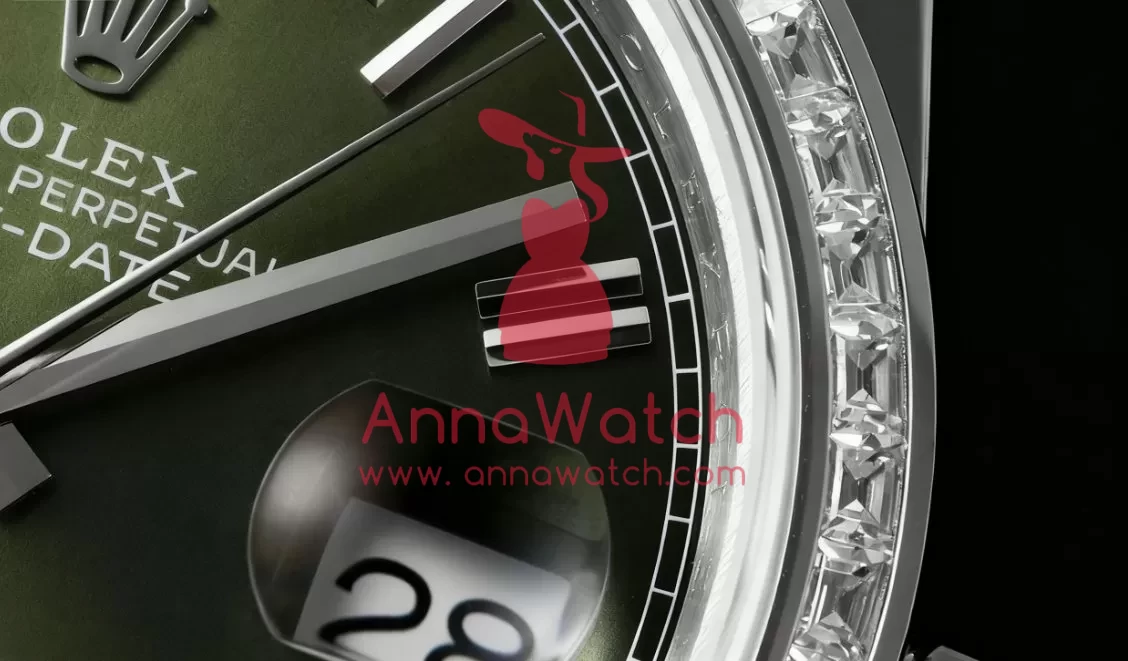 DayDate 228349 40mm Dia SS/SS Green/Rmn QF V5 A2836(Gain Weight) - Image 3