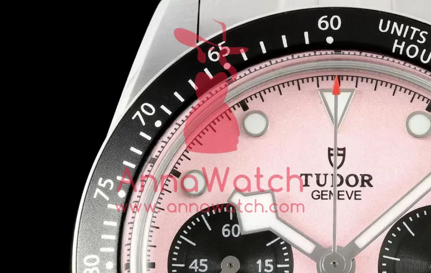 Black Bay Chrono 41mm SS/SS Pink Dial BLSF A7750 - Image 3