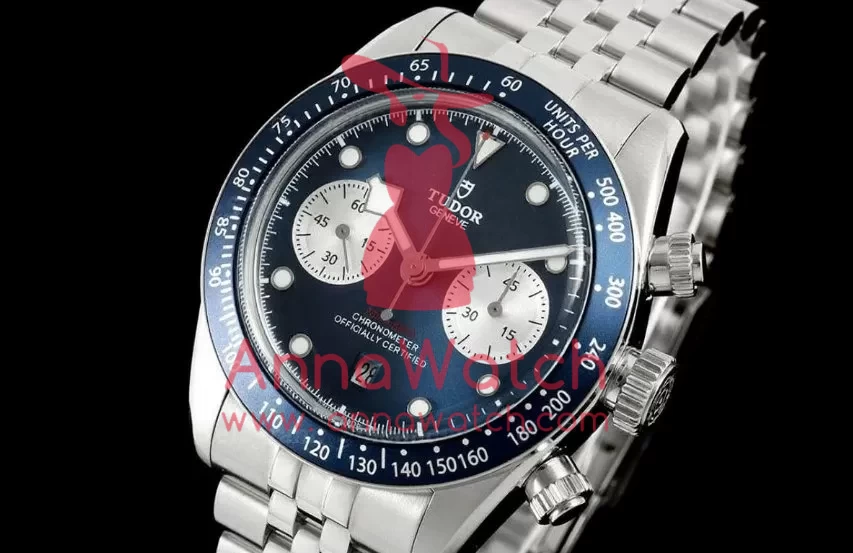 Black Bay Chrono 41mm SS/SS Blue Dial BLSF A7750