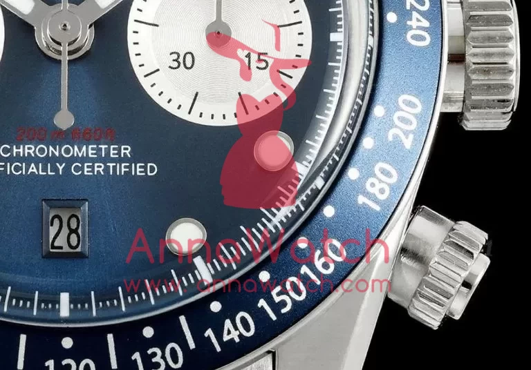 Black Bay Chrono 41mm SS/SS Blue Dial BLSF A7750 - Image 5