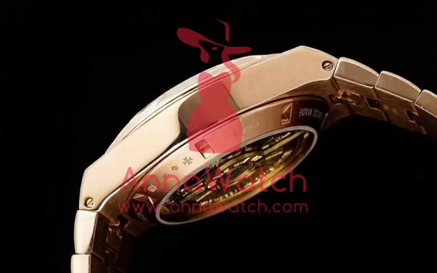 Overseas 5520V 41mm RG/RG Green Dial 8F A7750 Mod - Image 8