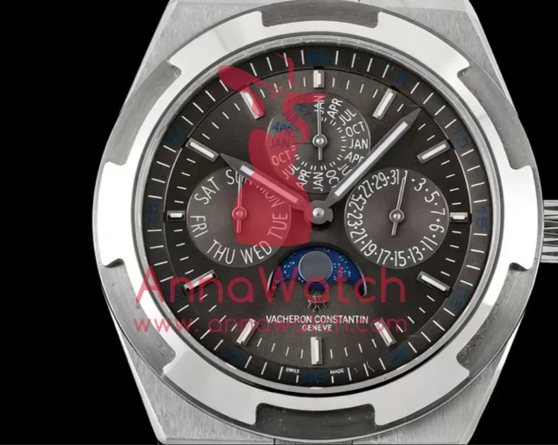 Overseas Perpetual Calendar 4300V SS/SS Grey/Stk 8F A1120