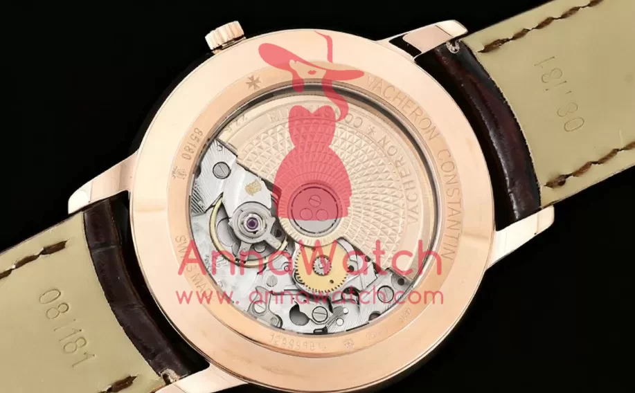 Vacheron Constantin - Patrimony Ref.85150 RG/LE Black/Stick MKF V2 MY9015 - Image 8