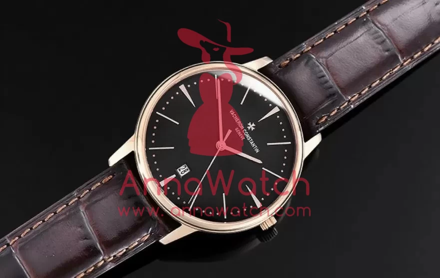 Vacheron Constantin - Patrimony Ref.85150 RG/LE Black/Stick MKF V2 MY9015 - Image 4