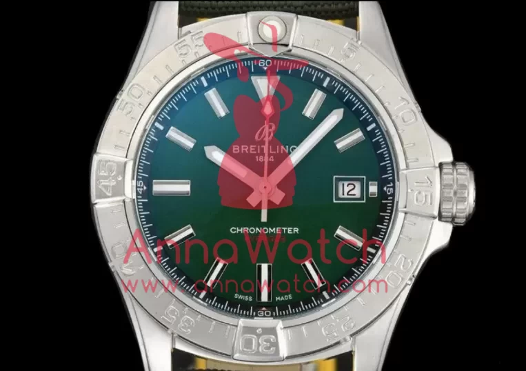 Avenger Automatic 43mm SS/NY Green Dial BLSF A2824 - Image 3