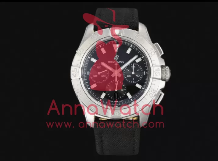Avenger B01 Chrono 44mm SS/NY Black Dial BLSF Cal.01 - Image 5