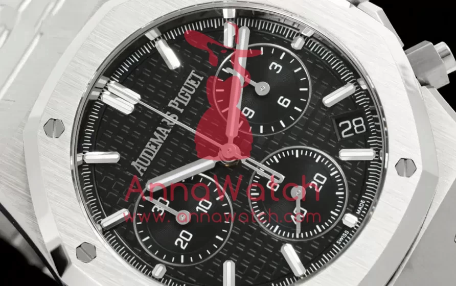 Royal Oak Chrono 26240 41mm SS/SS Black Dial TOPF DD4401 Super Clone - Image 2
