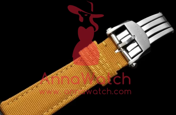 Avenger B01 Chrono Night Mission 44mm DLC/NY Yellow Dial BLSF Cal.01 - Image 12