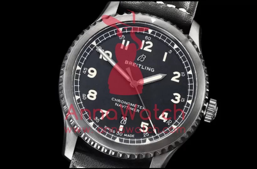 Navitimer 8 Automatic 41 A17314 PVD/LE Black ZF A2824 - Image 2