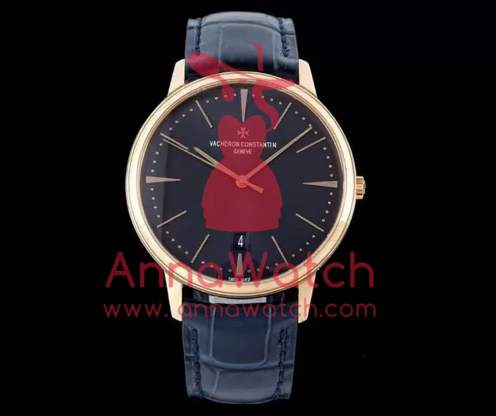 Patrimony Date RG/LE Blue/Stk PPF MY9015 - Image 2