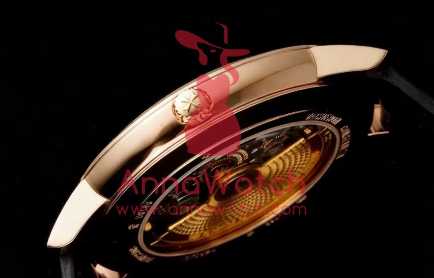 Patrimony Date RG/LE Black/Stk PPF MY9015 - Image 8