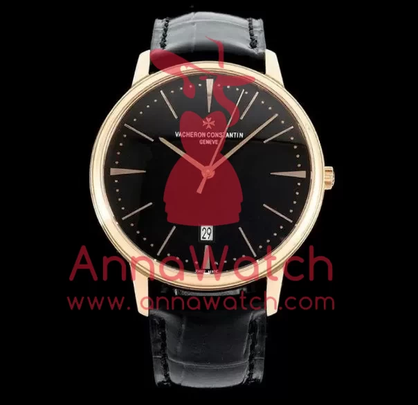 Patrimony Date RG/LE Black/Stk PPF MY9015 - Image 3