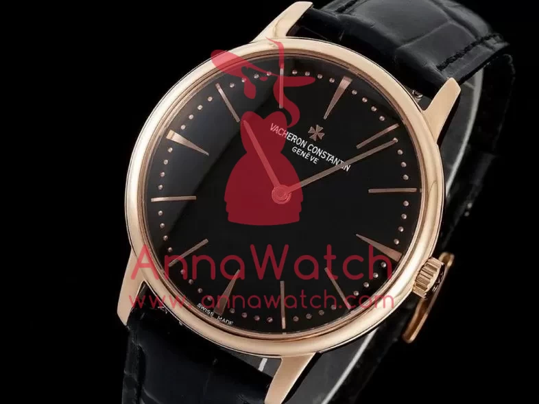 Patrimony 81180 RG/LE Black Dial KZF MY9015