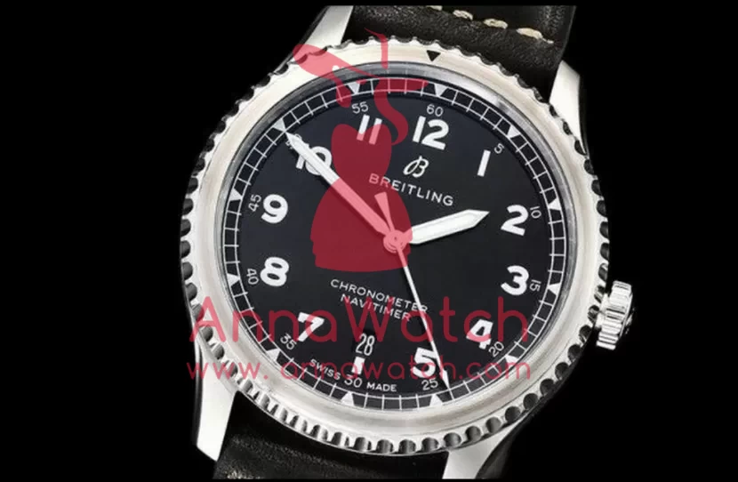 Navitimer 8 Automatic 41 A17314 SS/LE Black ZF A2824