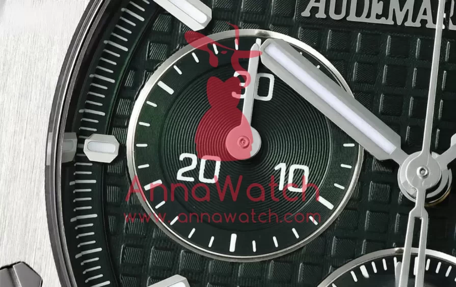 Royal Oak Chrono 26240 41mm SS/SS Green Dial TOPF DD4401 Super Clone - Image 5
