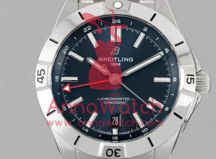 Chronomat GMT 40mm SS/SS Blue Dial BLSF A2836 - Image 3