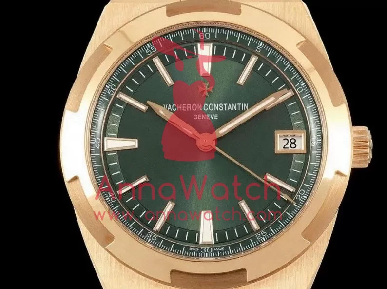 Overseas 4500V 41mm RG/RG Green Dial ZF A5100