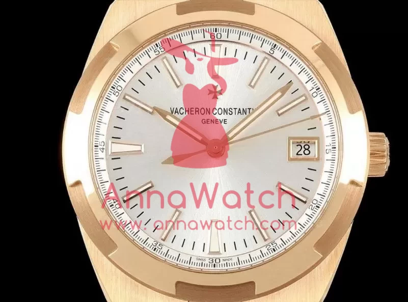 Overseas 4500V 41mm RG/RG White Dial ZF A5100