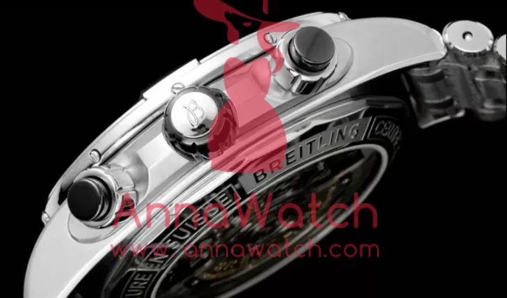 Super Chronomat B01 44MM SS/SS Black/Stk TF A7750 - Image 4